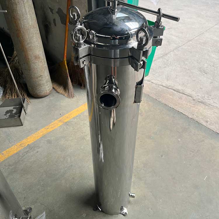 華豫供應(yīng)進(jìn)出口徑DN50多袋式過(guò)濾器 不銹鋼材質(zhì)