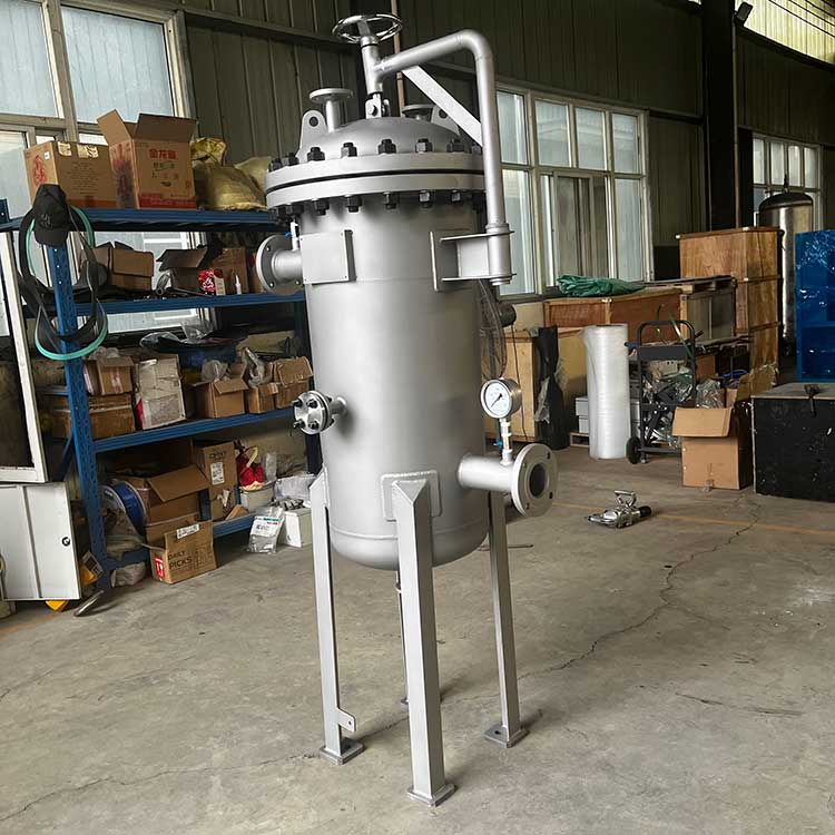 華豫生產(chǎn)供應(yīng)液體除雜質(zhì)HY-DL80-1.6袋式過濾器