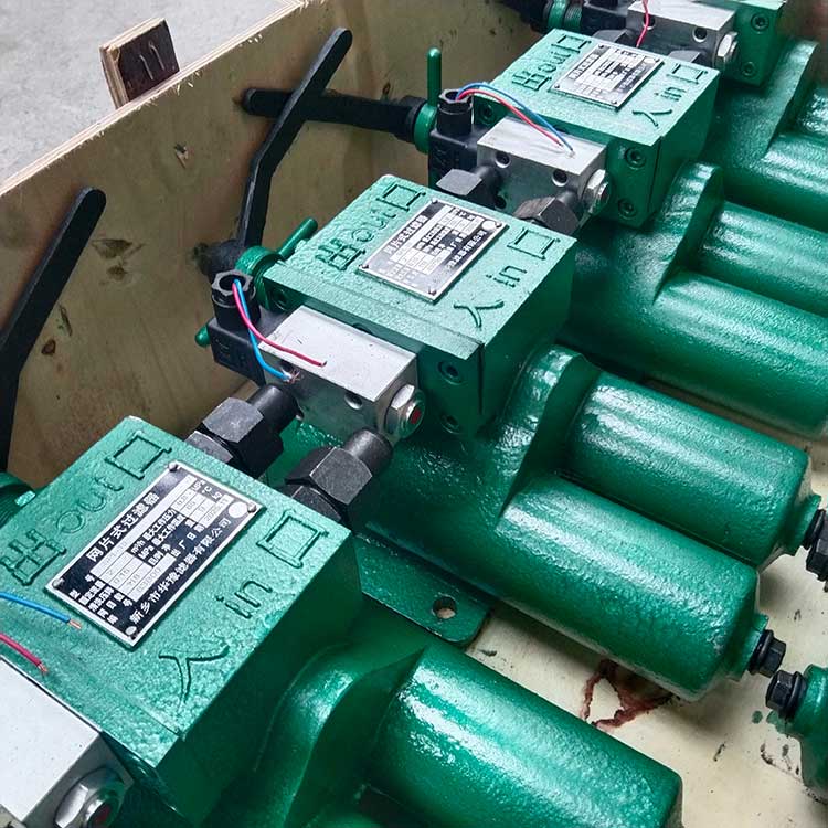 華豫供應(yīng)油液除雜質(zhì)SPL-15網(wǎng)片式雙筒油過(guò)濾器